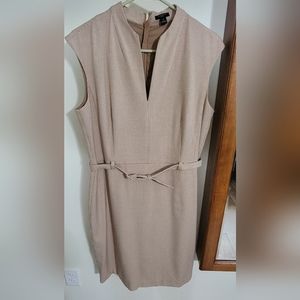 Ann Taylor Petite Houndstooth Dress - 12P